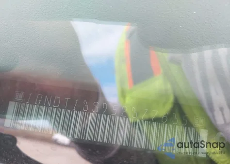 2005 Chevrolet Trailblazer Lt из США, поврежденный, VIN 1GNDT13S952377635